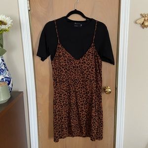 Leopard/cheetah ASOS dress